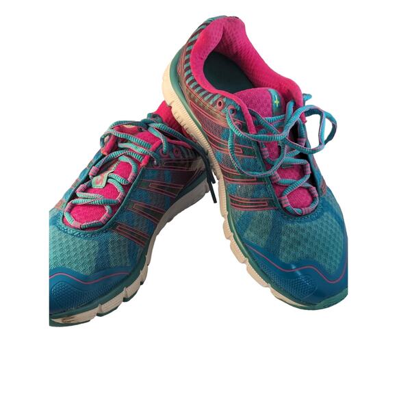 Salming Exo Running Shoes Women's Swedish Design Good Used Condition Sz 9 - Picture 1 of 10